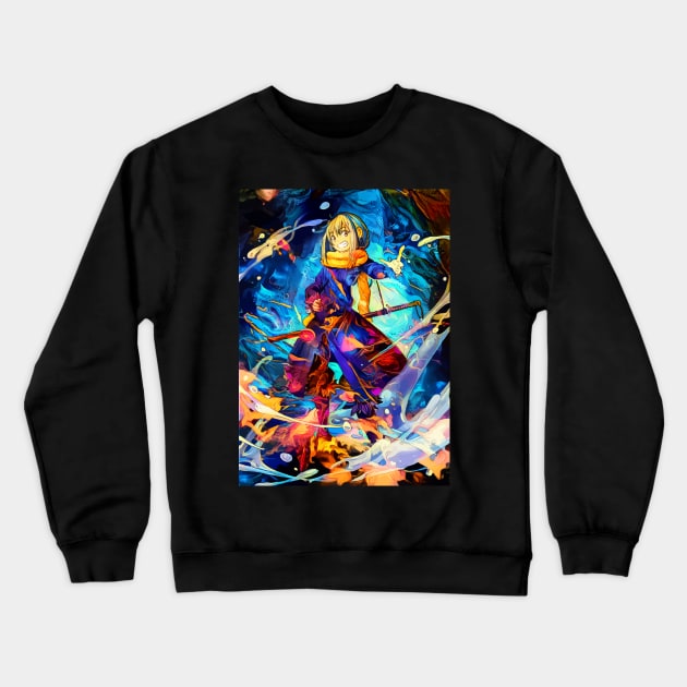 great demon lord Crewneck Sweatshirt by hustlart